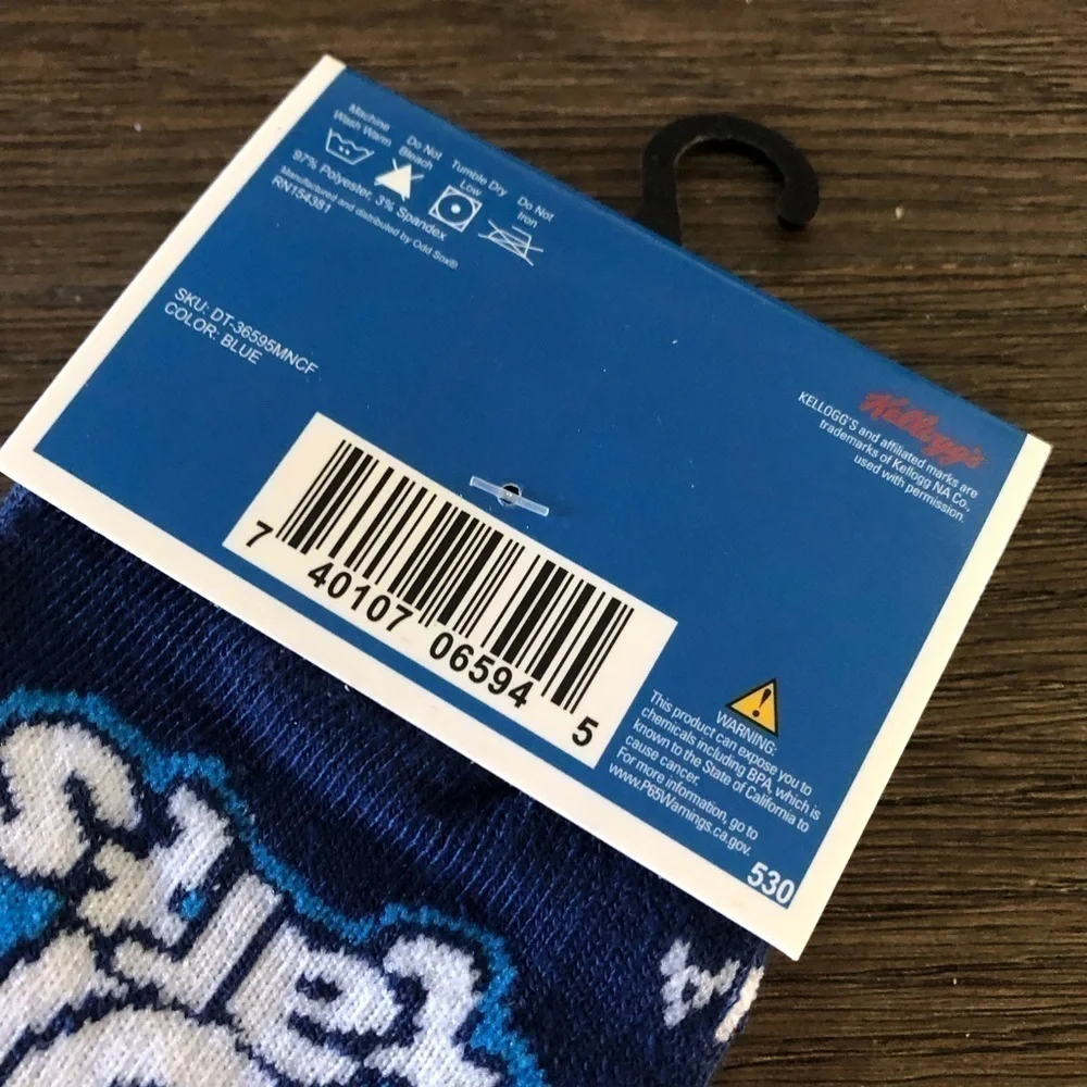 Pop Tarts men’s crew socks size 6-12